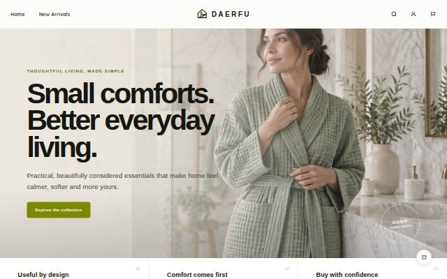 DAERFU storefront