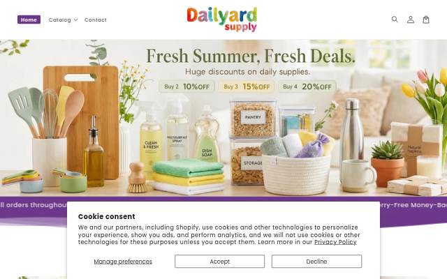 dailyardsupply storefront