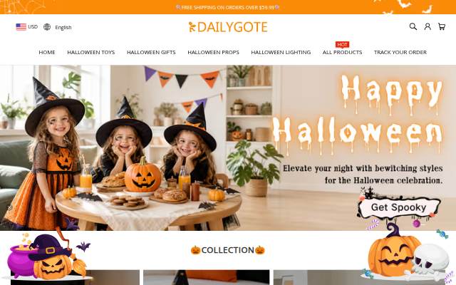 DAILYGOTE storefront