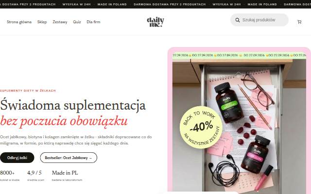 DailyMe. storefront