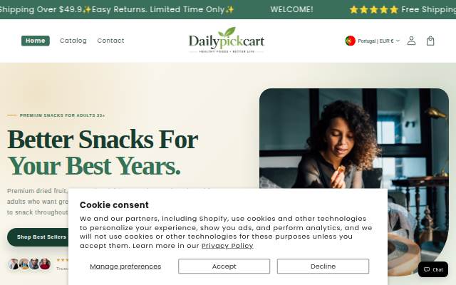 Dailypickcart storefront