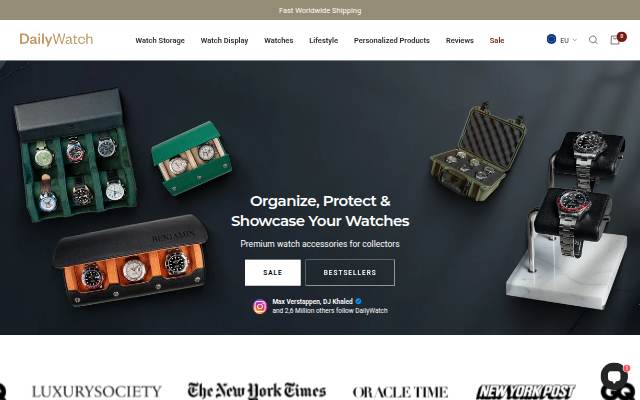 DailyWatch storefront
