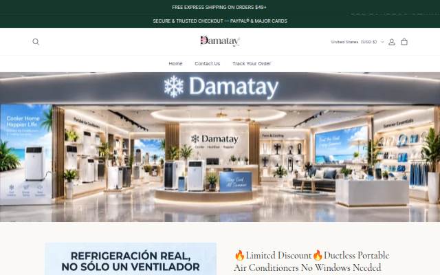 Damatay storefront