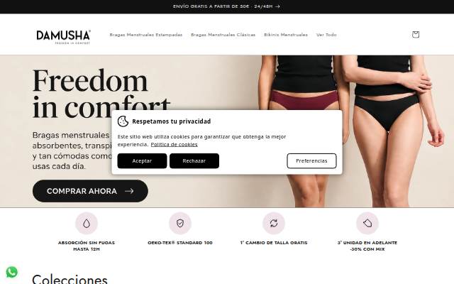Damusha storefront