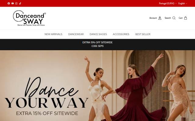 DanceandSway storefront