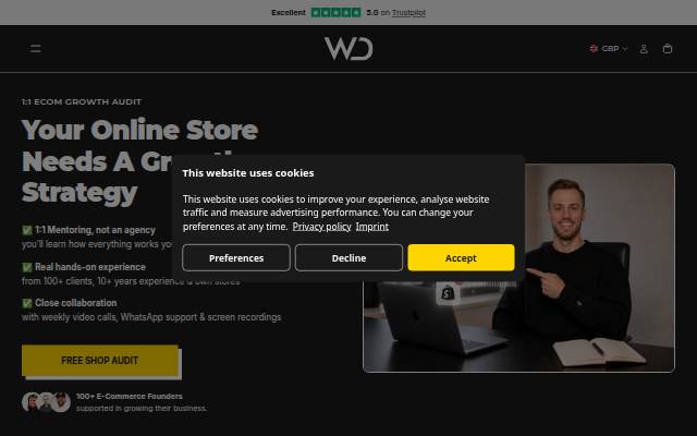Daniel Woik storefront