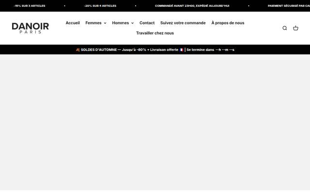 Danoir Paris storefront