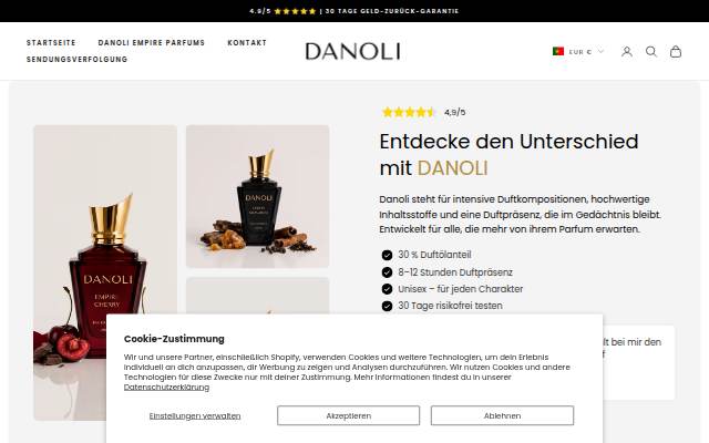 Danoli storefront