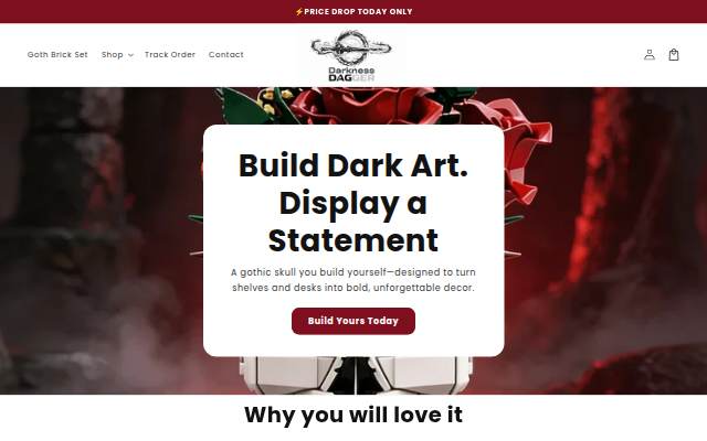 Darkness Dagger storefront