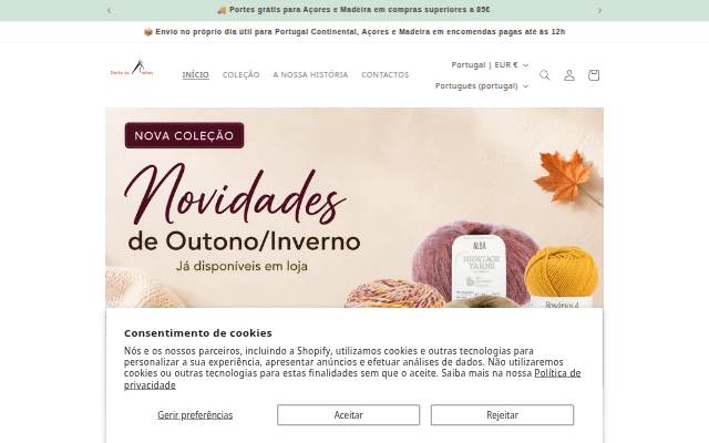 Darte às Linhas storefront
