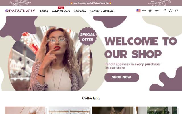DATACTIVELY storefront