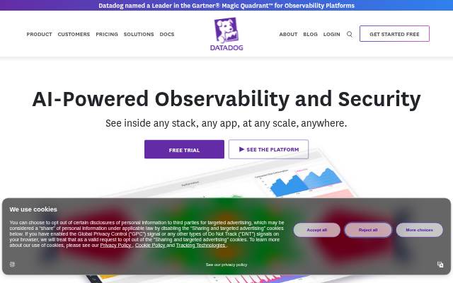 Datadog storefront