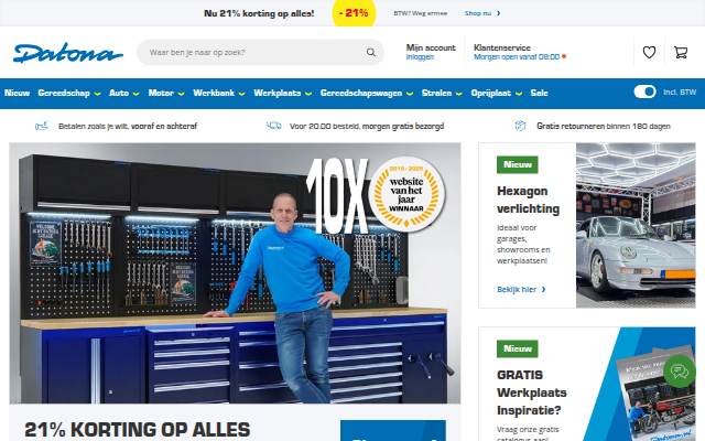 Datona storefront