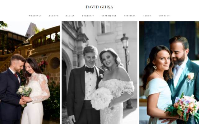 David Ghisa Photographer storefront