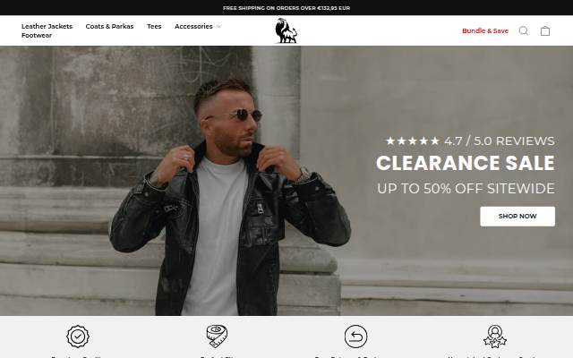 David Outwear storefront