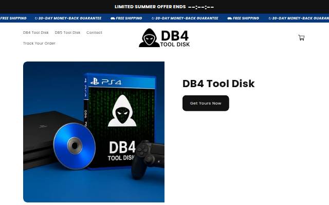 Vitrine de DB4 Tool Disk