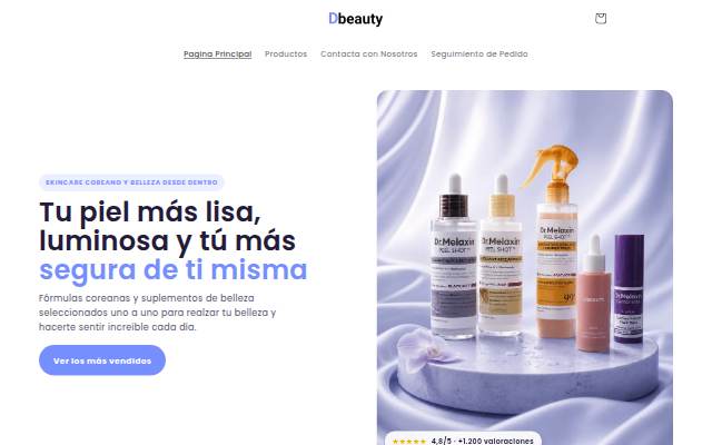 Dbeauty storefront