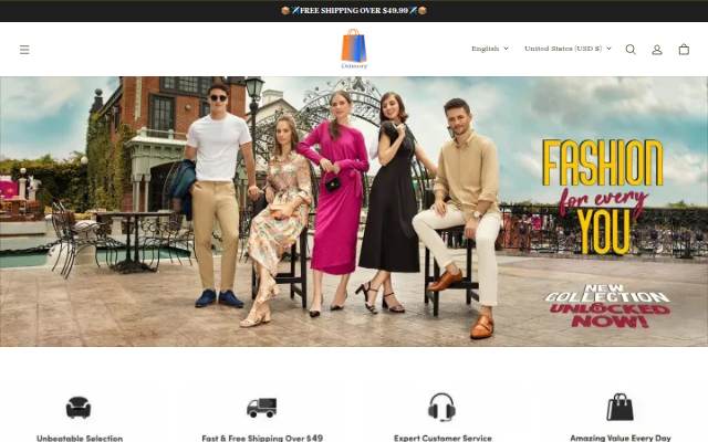 Ddmory storefront