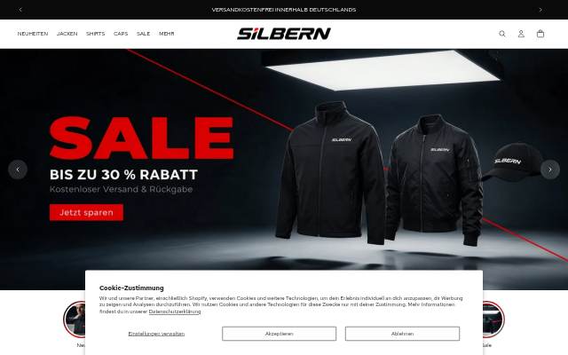 Silbern storefront