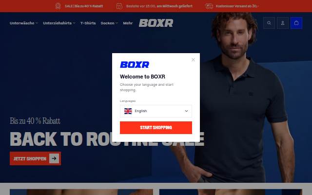 BOXR storefront