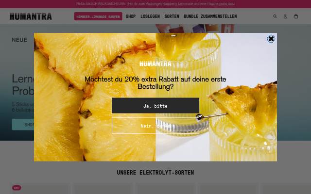 Humantra Germany storefront
