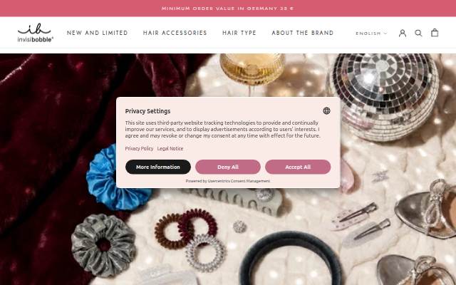 invisibobble Offizieller Online Shop storefront