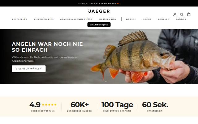 JAEGER storefront