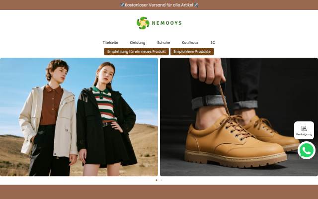 de.nemooys.com storefront