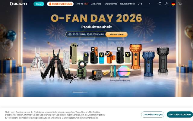 Olight Official Store storefront