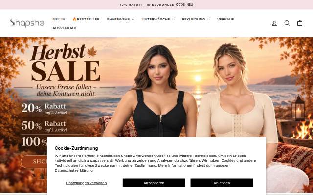 DE.SHAPSHE.COM storefront