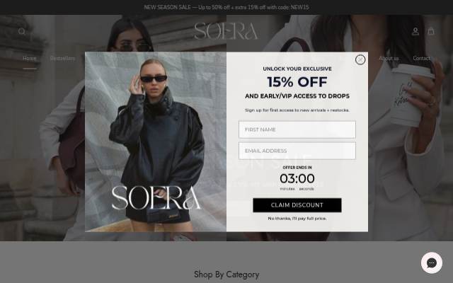 SOERA storefront