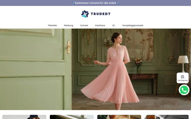 de.trudedt.com storefront