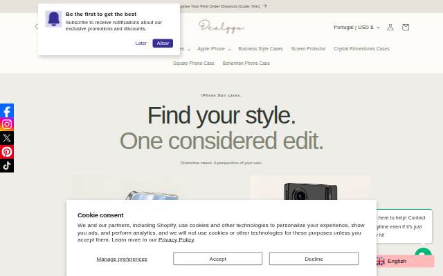 DEALGGO storefront