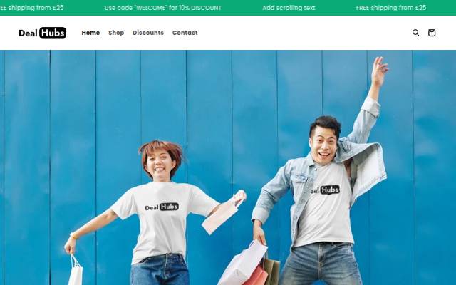 DealHubs storefront
