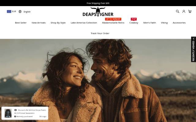 Deapsigner storefront
