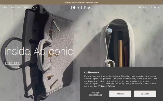 Dear Bag storefront