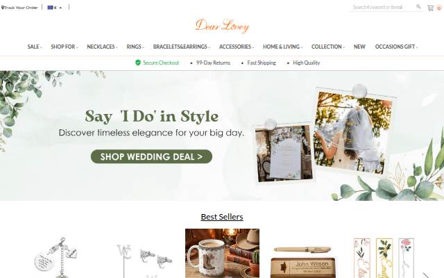 Personalized Jewelry at Cheap Prices storefront