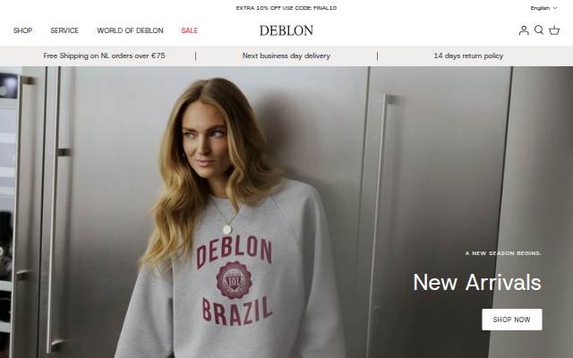 Deblon Sports storefront