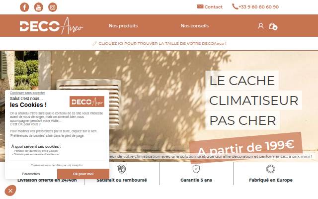 Decoairco storefront