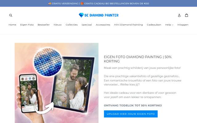 De Diamond Painter storefront
