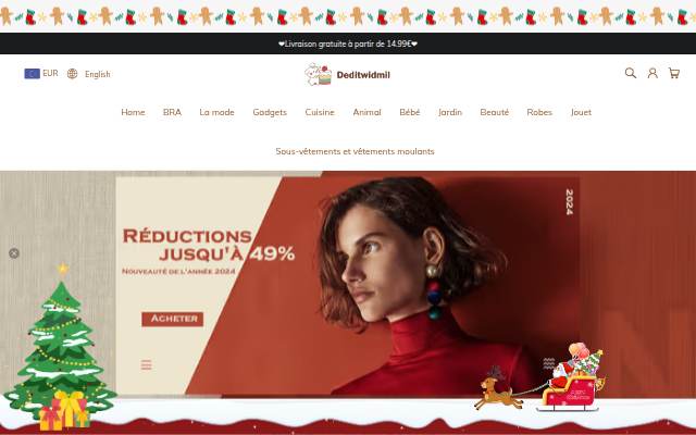 Deditwidmil storefront