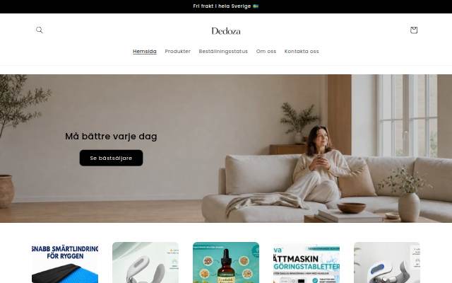 Dedoza storefront