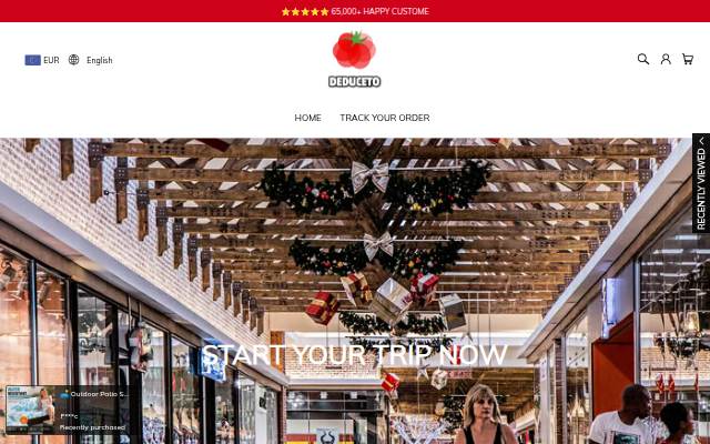 Deduceto storefront