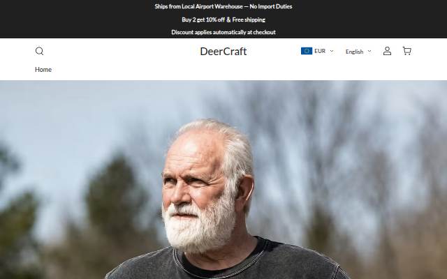 DeerCraft storefront