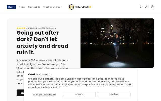 DefendSafeX storefront