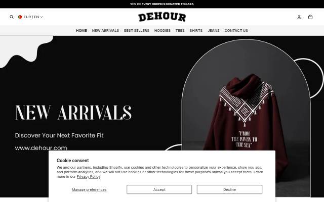 Dehour storefront