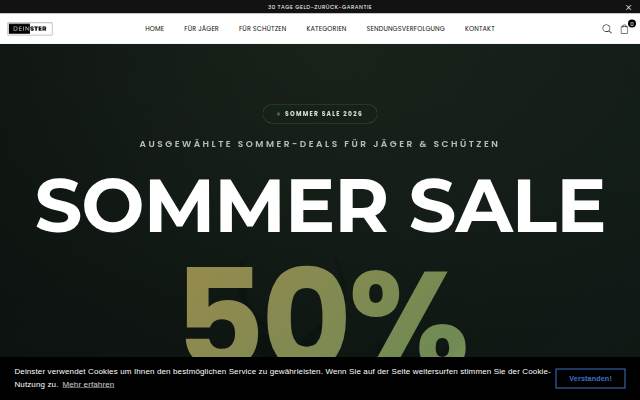 Deinster storefront