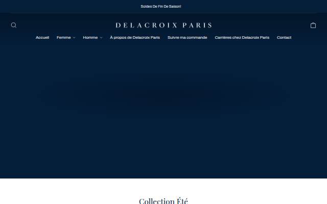 Delacroix Paris storefront