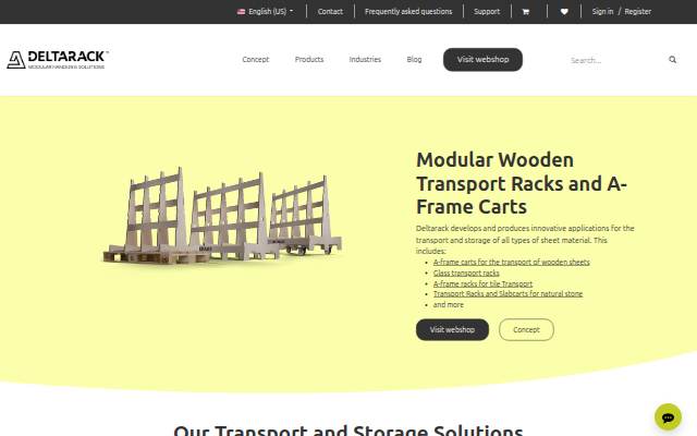 Deltarack BV storefront