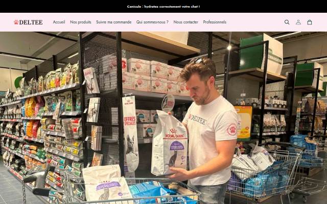 Deltee storefront